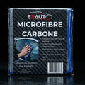 Microfibre Spectra E3AUTO 400 GSM tissage carbone - nettoyage vitres pare-brise sans traces ni halos